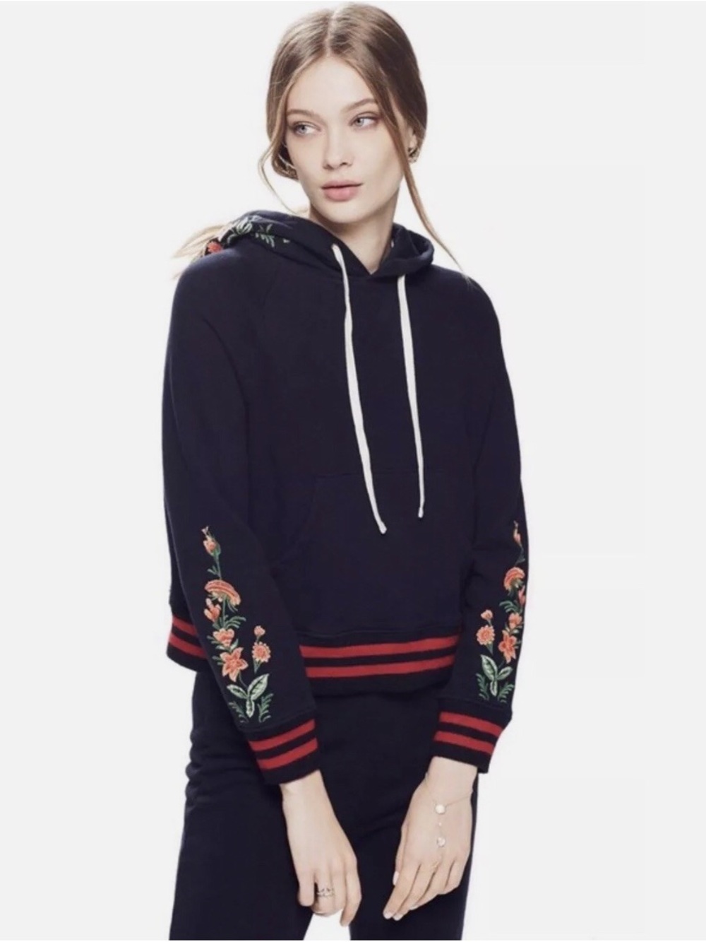 MOTHER Square Hoodie in Intertwined